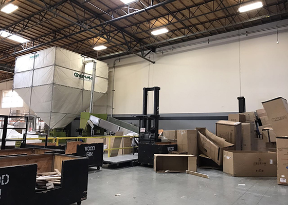 GREENMAX compattatore per polistirolo