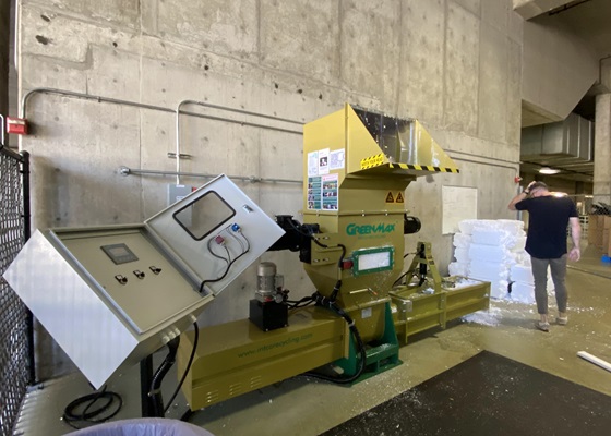 Compattatore per polistirolo EPS da imballaggio