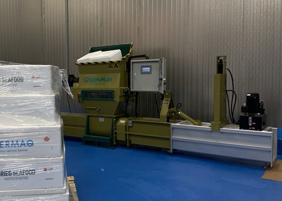 GREENMAX pressa per polistirolo