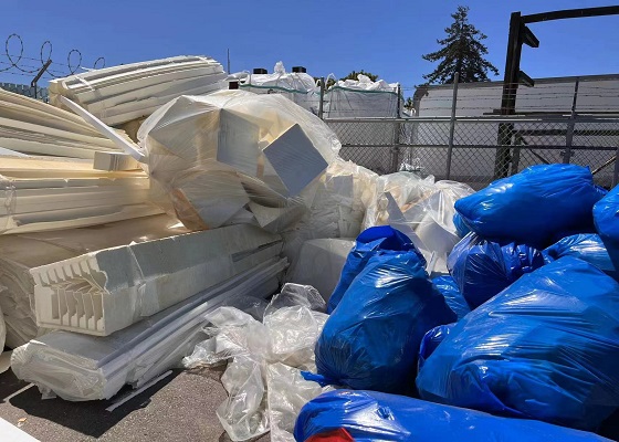 Rifiuti urbani da imballaggi in EPS